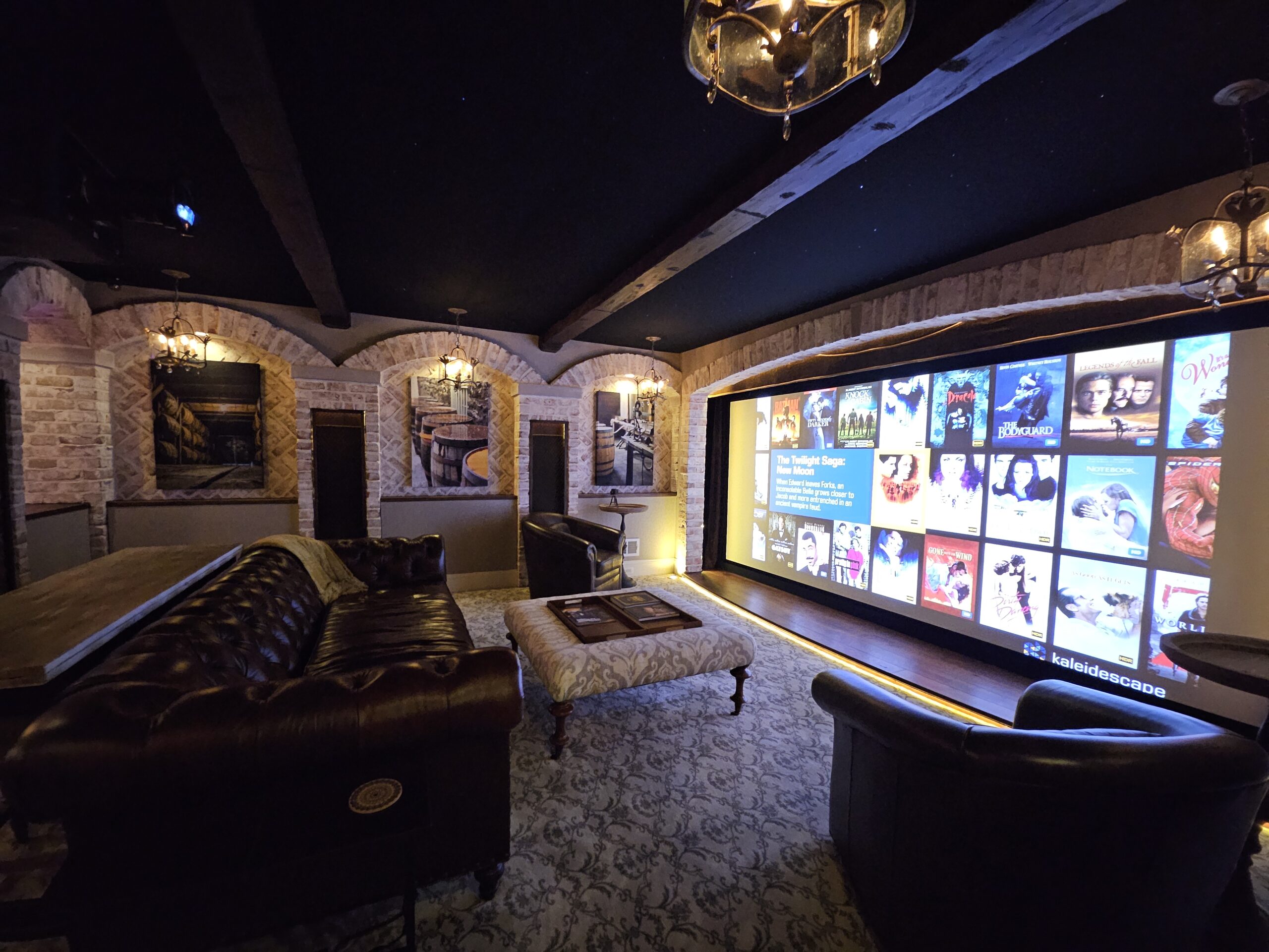 a home theater by IST in Ann Arbor and Kalamazoo MI